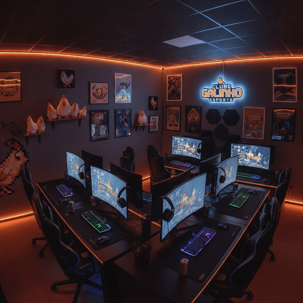 Interior do clube